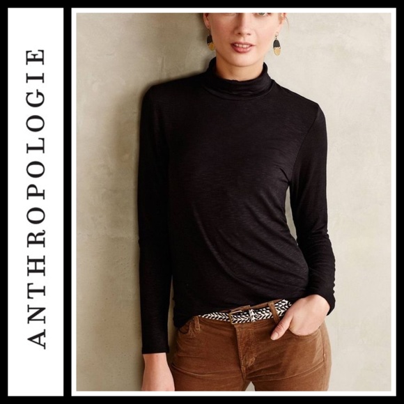 Anthropologie Tops - BOGO▪️Anthropologie Dolan Back Jersey Turtleneck